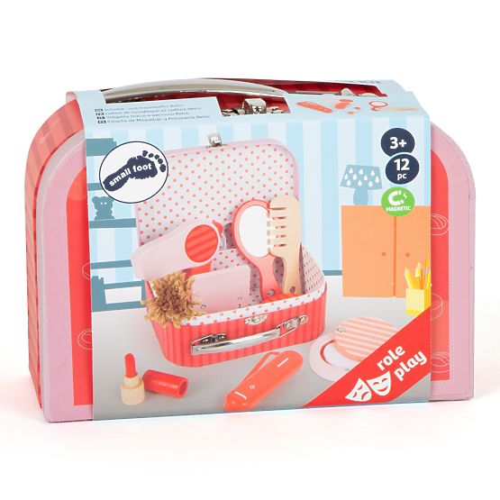 small foot Cosmetic Retro Suitcase