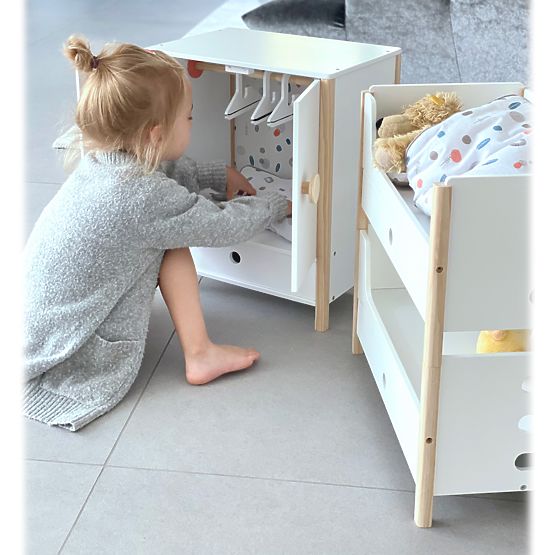 small foot Doll Wardrobe Little Button