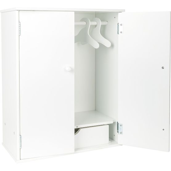 Small Foot Doll Wardrobe White - Damaged Packaging
