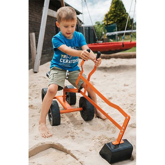 Small Foot Excavator with wheels