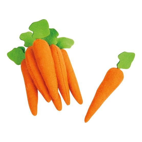 small foot Felt Food Carrot