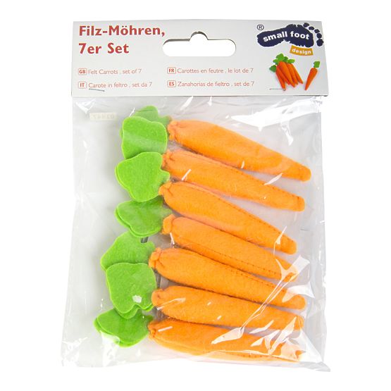 small foot Felt Food Carrot