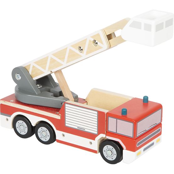small foot Fire Truck with Rotating Ladder