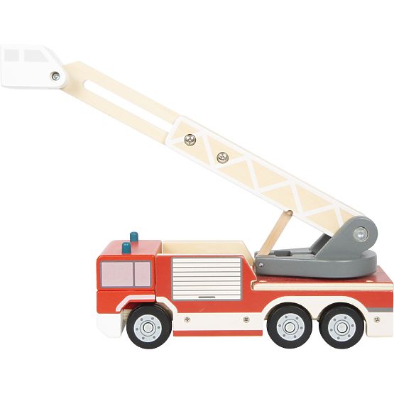 small foot Fire Truck with Rotating Ladder