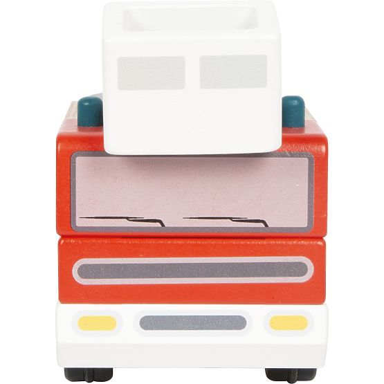 small foot Fire Truck with Rotating Ladder