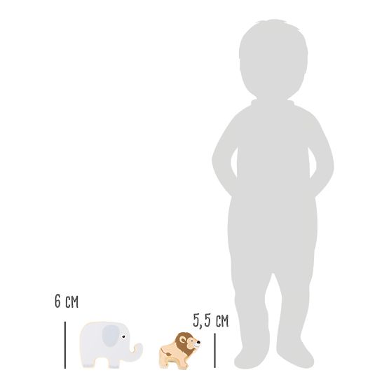 Small Foot Folding Safari Animals