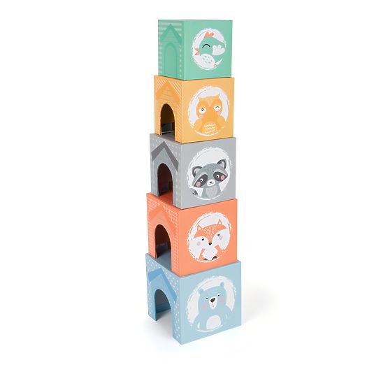Small Foot Folding tower pastel with animals