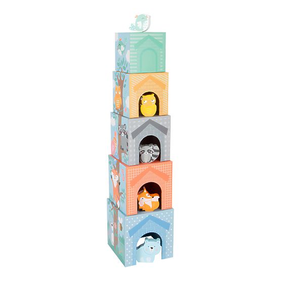 Small Foot Folding tower pastel with animals