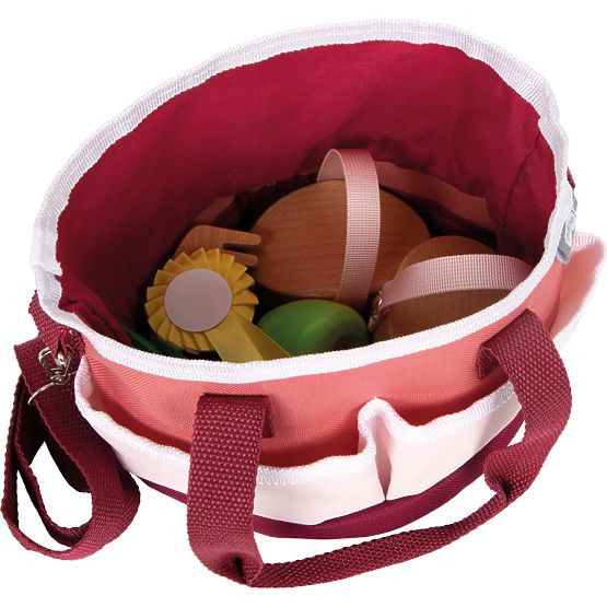 small foot Horse Care Set with Red Bag