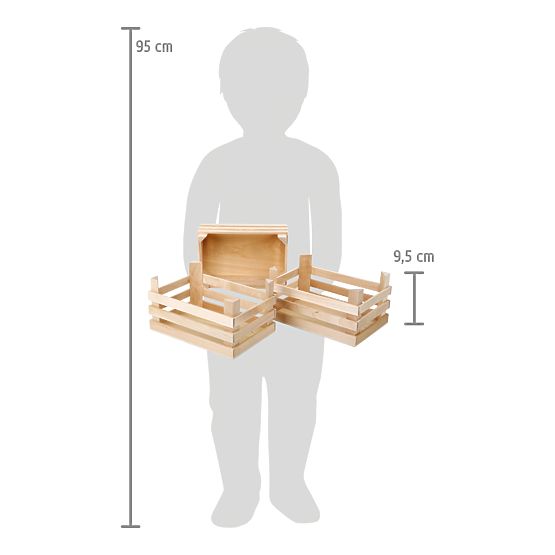 small foot Large Food Crate Set 3 pcs