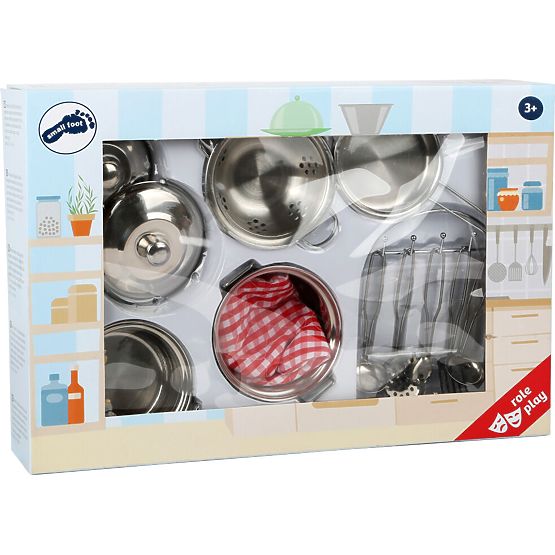 small foot Metal Cookware Set Gustav