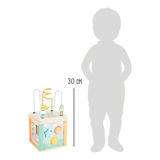 Small Foot Motor cube in pastel colors