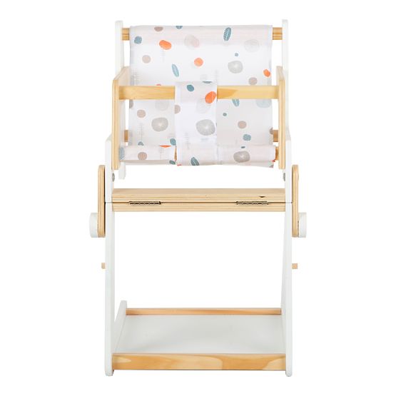 small foot Multifunctional Doll High Chair Little Button