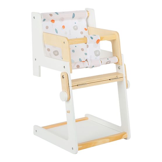 small foot Multifunctional Doll High Chair Little Button