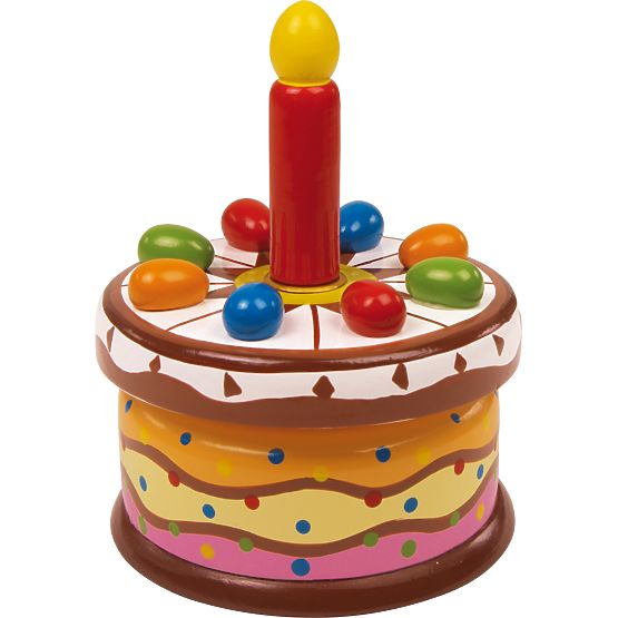 small foot Music Box Birthday Cake