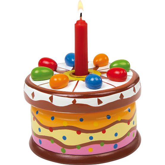 small foot Music Box Birthday Cake