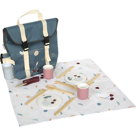 small foot Picnic Backpack with Accessories Tasty