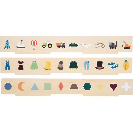 small foot Picture Sorting Puzzle