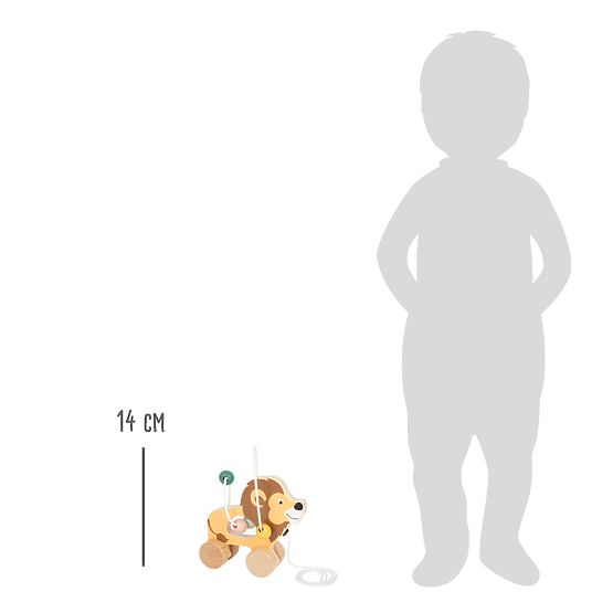 Small Foot Pulling Lion with Safari Labyrinth