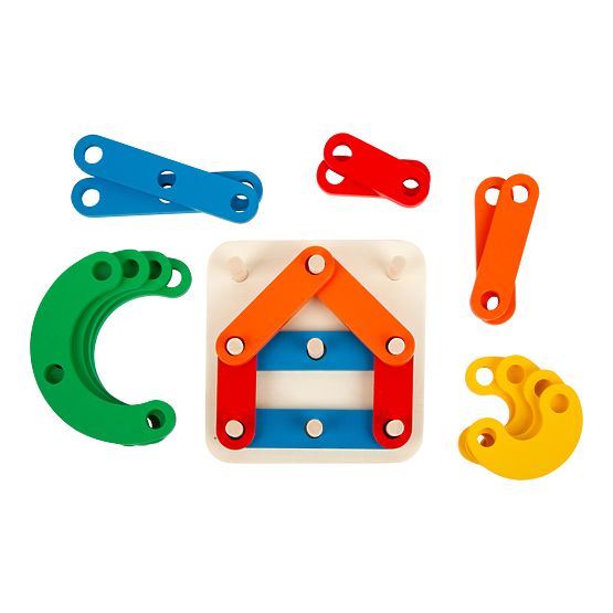 Small Foot Puzzle game Letters and numbers