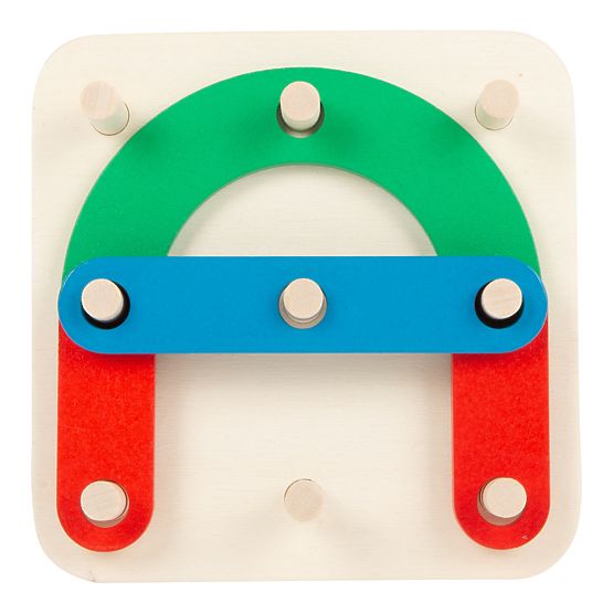 Small Foot Puzzle game Letters and numbers