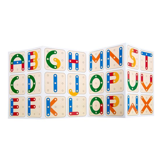 Small Foot Puzzle game Letters and numbers