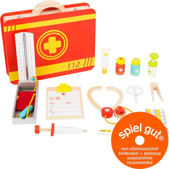 small foot Rescue Set in a Suitcase