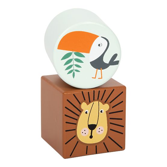 small foot Sensory Blocks Safari