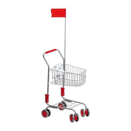 small Foot Shopping Cart Silver - Damaged Packaging