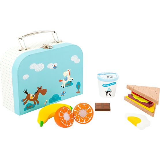 Small Foot Snack Case Blue