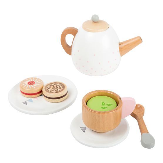 Small Foot Tea set with biscuits