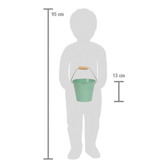 small foot Tiny Garden Garden Tool Set with Bucket