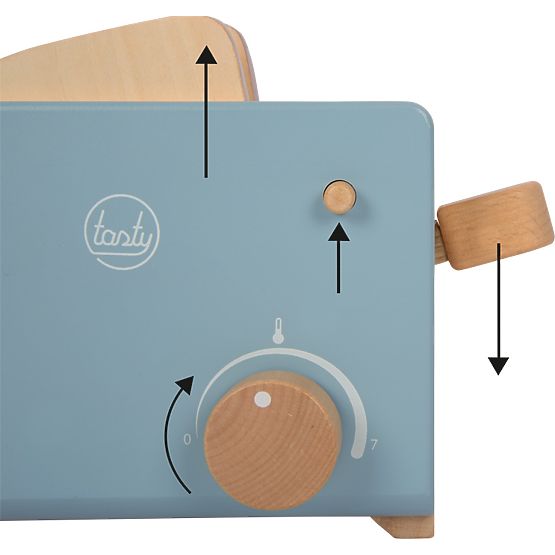 small foot Toaster with Accessories Tasty