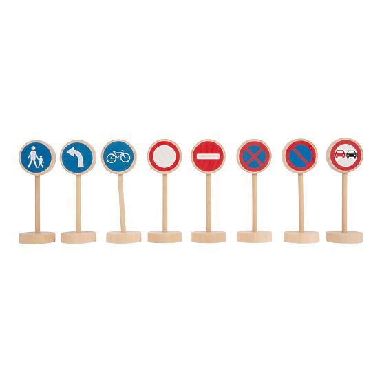 small foot Traffic Signs Set of 25 Pieces