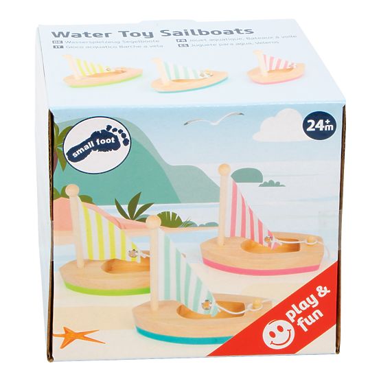 small foot Water Toy Sailboat 3 pcs