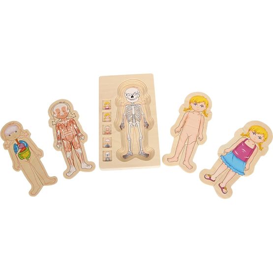 Small Foot Wooden anatomy puzzle