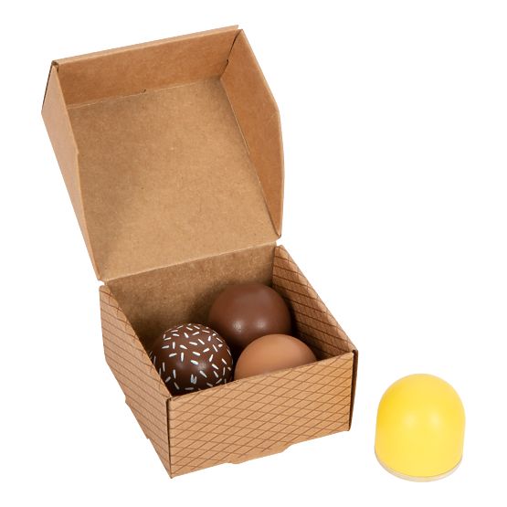 small foot Wooden Chocolate Pralines Fresh