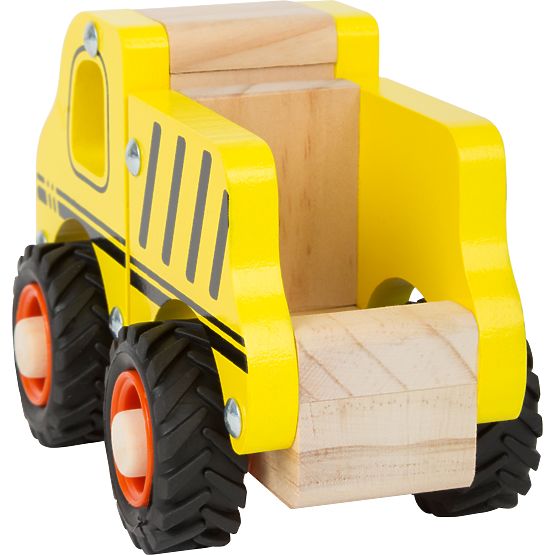 small foot Wooden Construction Vehicle