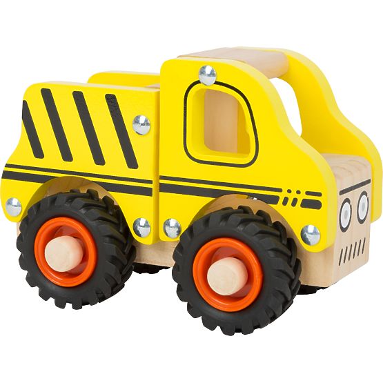 small foot Wooden Construction Vehicle