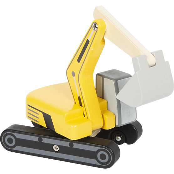 small foot Wooden Crawler Excavator