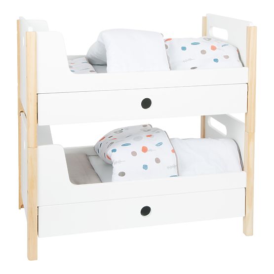 small foot Wooden Crib Little Button