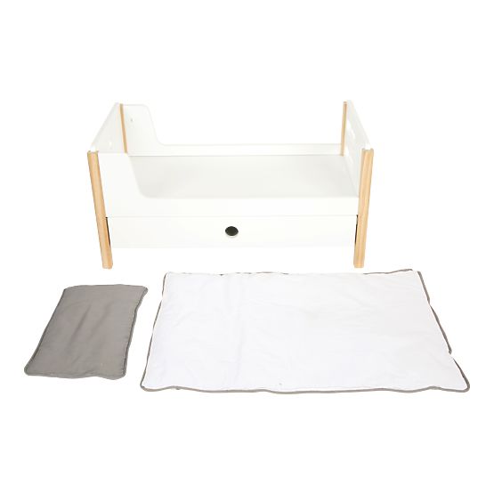 small foot Wooden Crib Little Button