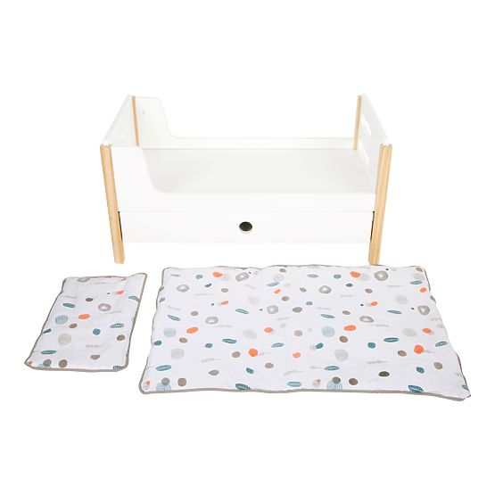small foot Wooden Crib Little Button