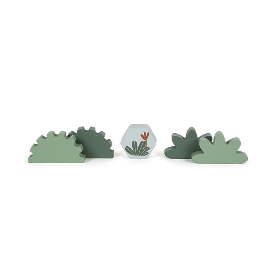 Small Foot Wooden Dino Blocks