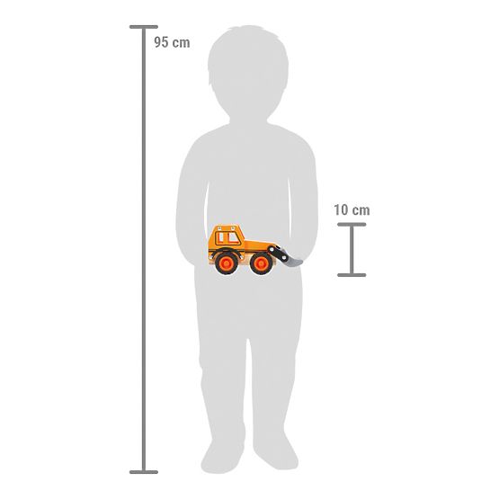 small foot Wooden Excavator