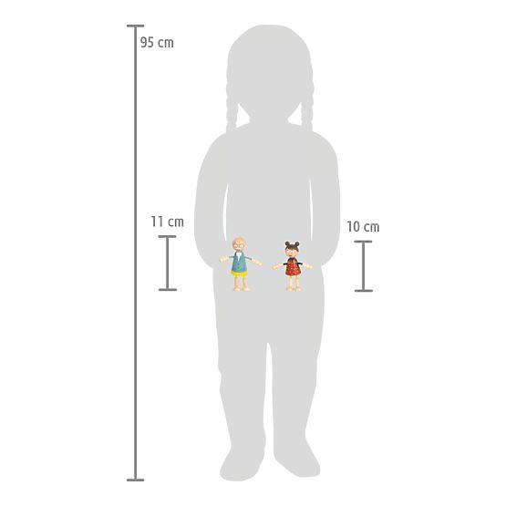 Small Foot Wooden Figures Family