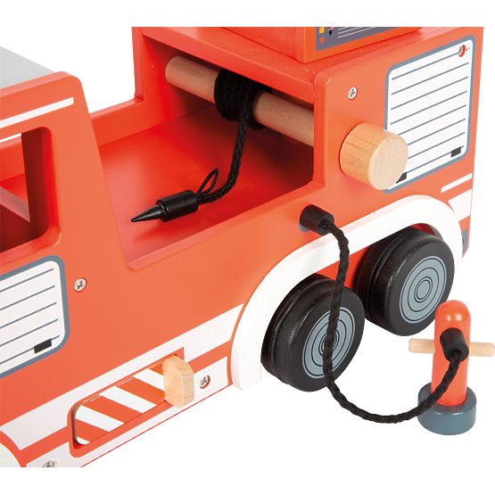 small foot Wooden Fire Truck