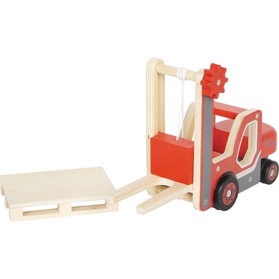 small foot Wooden Forklift with Pallet