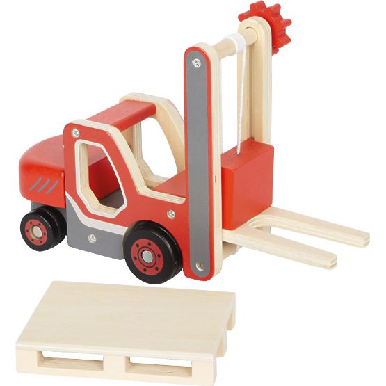 small foot Wooden Forklift with Pallet