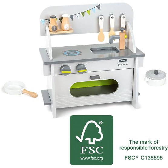 small foot Wooden Kitchen Compact